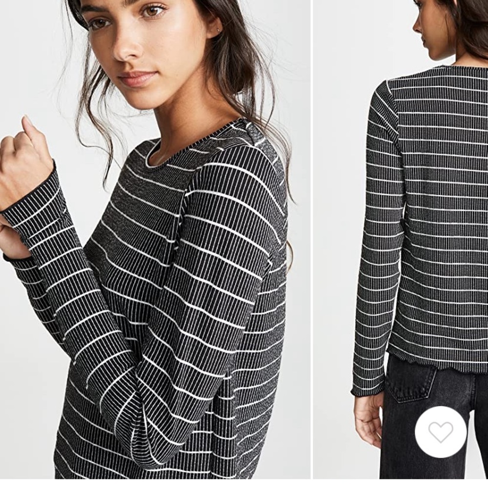 The Fifth Label dearest stripe long sleeve tee